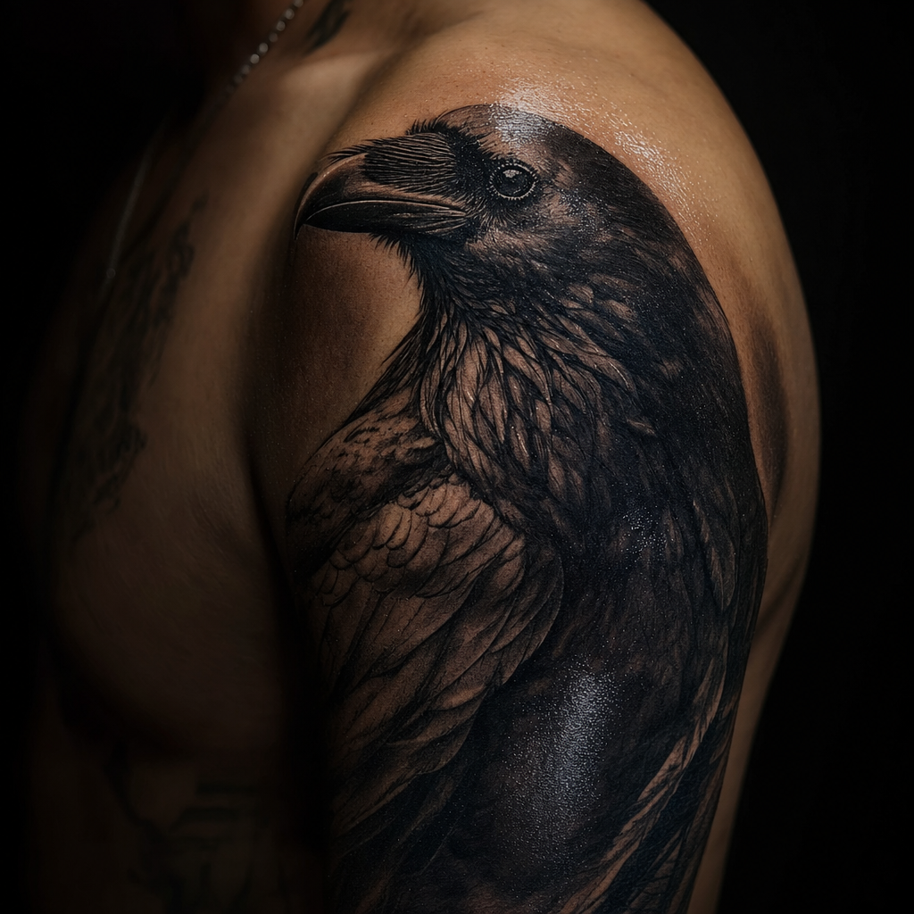 Single needle detail
